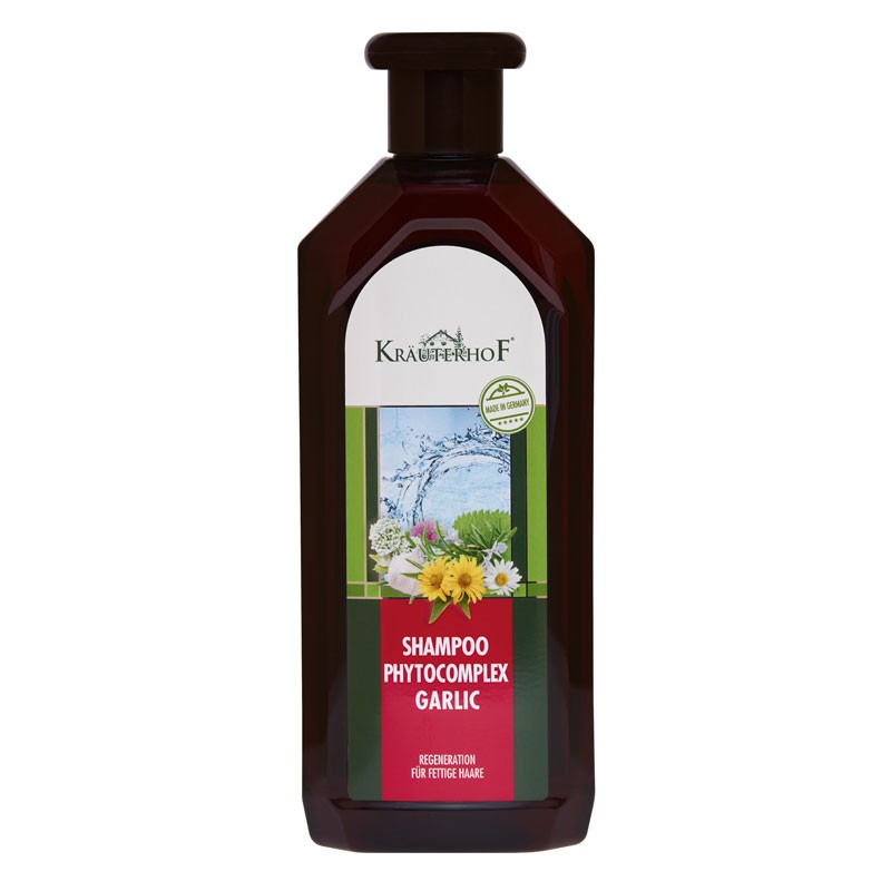 Kräuterhof šampon s česnekovým phytokomplexem 500 ml