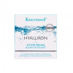 Kräuterhof HYALURON cukrový peeling s kyselinou hylauronovou 200g