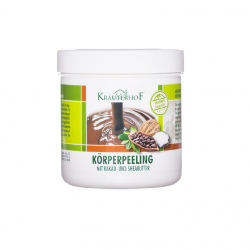 Kräuterhof tělový peeling s kakaovým a bambuckým máslem  400 g