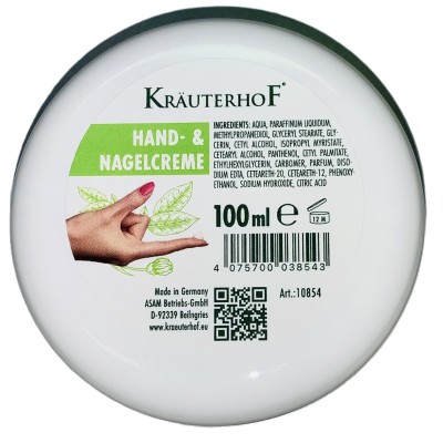 Kräuterhof krém na ruce a nehty 100ml